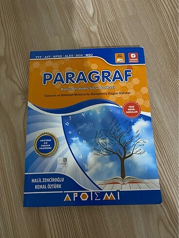APOTEMİ PARAGRAF KİTABI