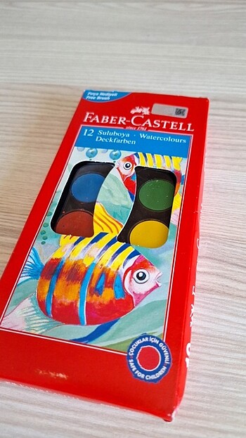  12'li Sulu Boya Faber-Castell