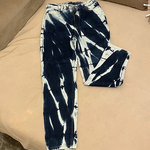 Trendyol & Milla Trendyolmilla batik desen mom jean