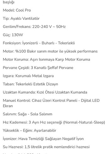 Diğer Airking Vantilatör