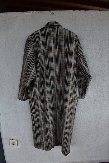 l Beden çeşitli Renk Oversize Vintage yün kaban