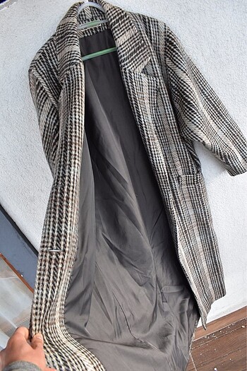 l Beden Oversize Vintage yün kaban