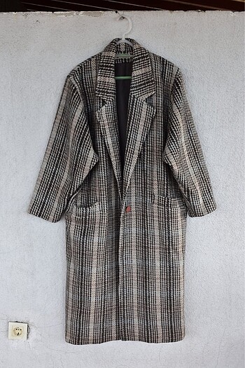 American Vintage Oversize Vintage yün kaban