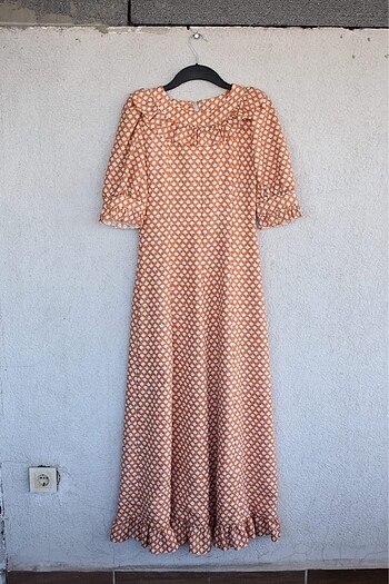 m Beden çeşitli Renk Oversıze vintage elbise