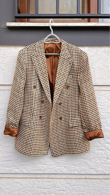 46 Beden çeşitli Renk Oversize blazer ceket