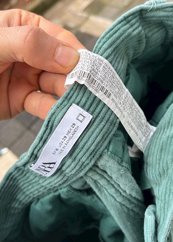 Gri Yeşil Denim Erkek Pantolon - Görsel 4