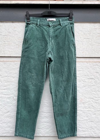 Gri Yeşil Denim Erkek Pantolon - Görsel 8