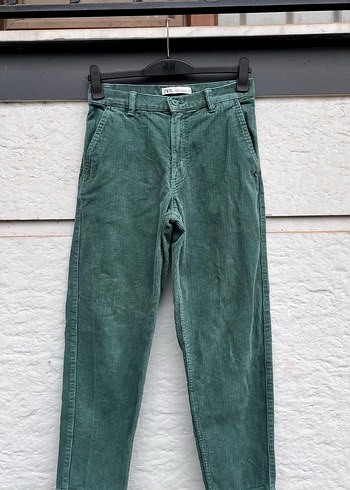 Gri Yeşil Denim Erkek Pantolon - Görsel 3
