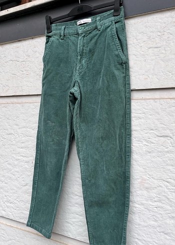 Gri Yeşil Denim Erkek Pantolon - Görsel 7