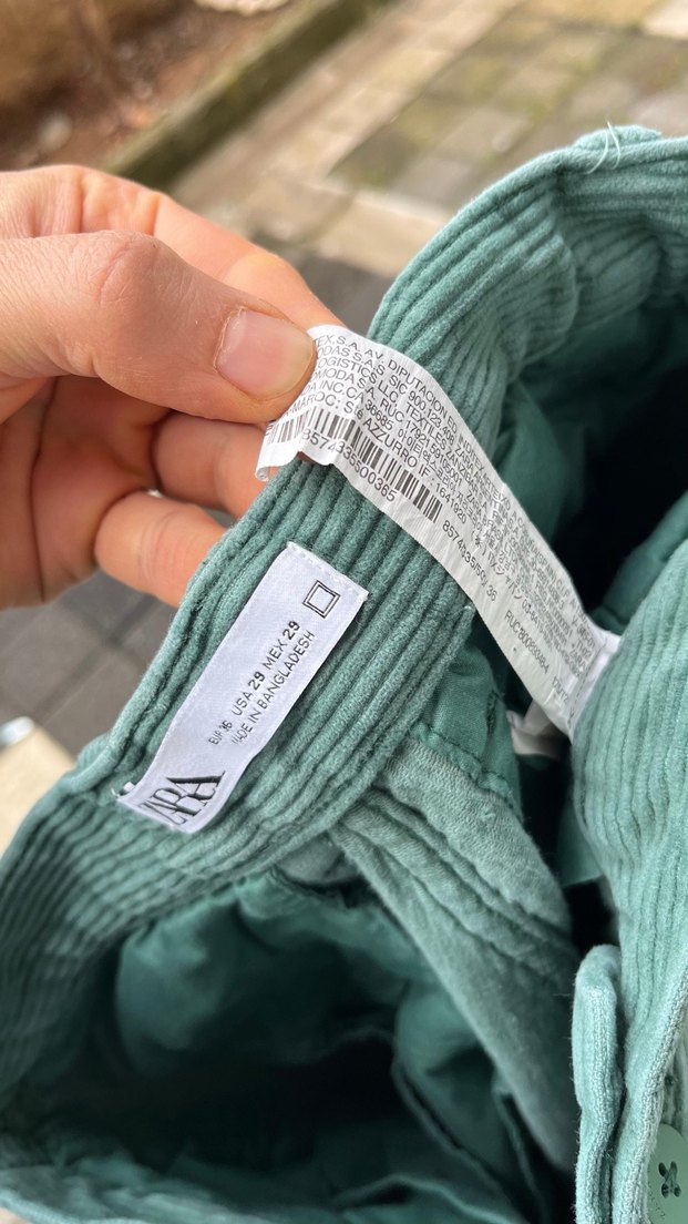 Gri Yeşil Denim Erkek Pantolon - Görsel 4