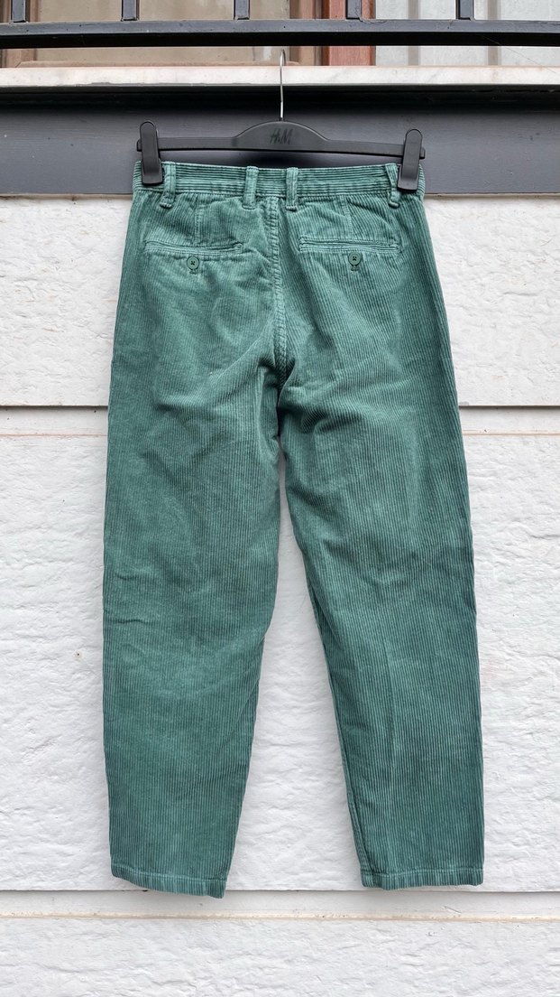 Gri Yeşil Denim Erkek Pantolon - Görsel 5