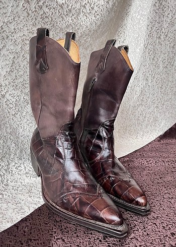 Kovboy erkek deri ayakkabı - Görsel 3