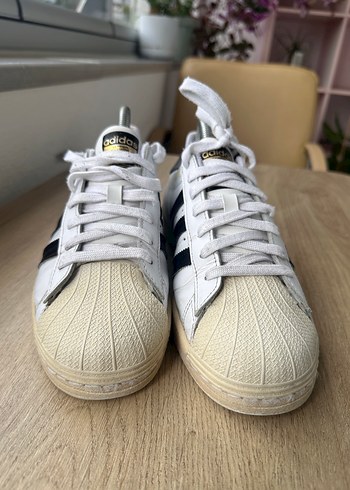 40 Beden Beyaz Adidas Superstar Spor Ayakkabı