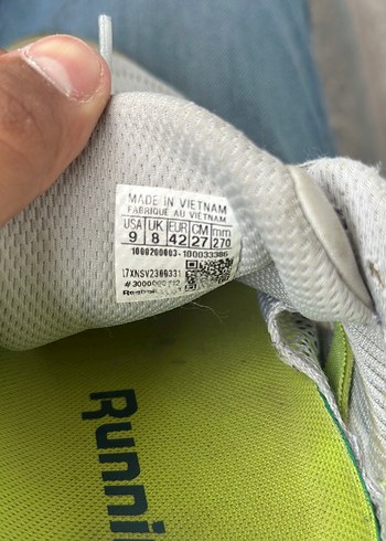 Reebok Gri Erkek Koşu ve Antrenman Ayakkabısı
