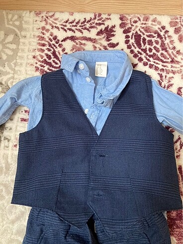 3 Ay Beden H&M papyonlu set