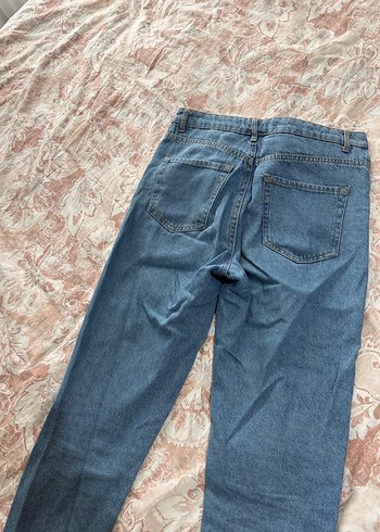 27 Beden mavi Renk Koton Kadın mom jeans