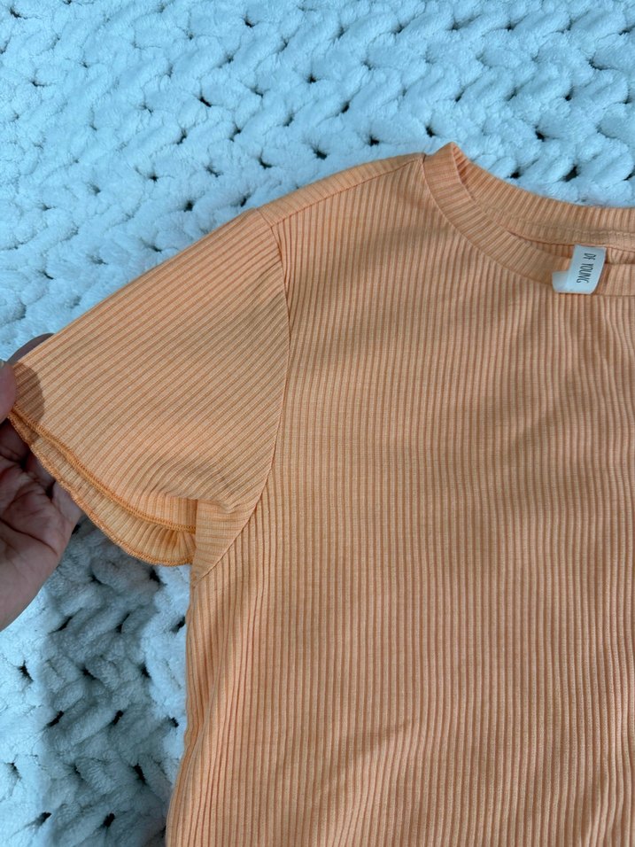 Kadın Kısa Kollu Basic Tişört - Görsel 4