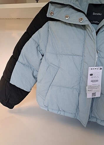 11-12 Yaş Beden çeşitli Renk Mont BERSHKA