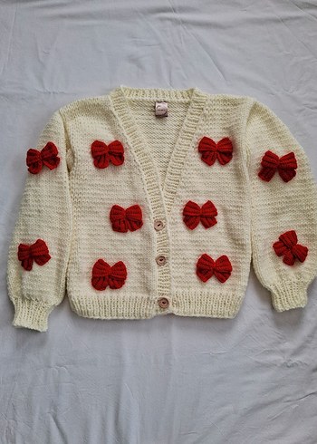 fiyonklu yetişkin crop hırka - Görsel 3