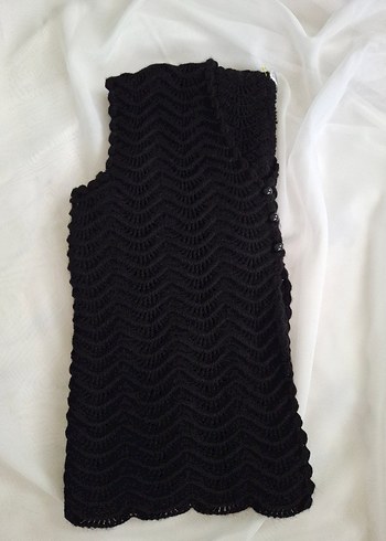 çeyizlik ve günlük örgü yelek - Görsel 7