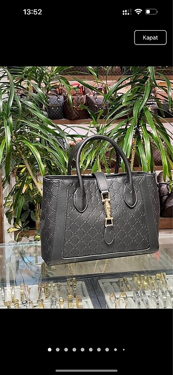 Louis Vuitton LV ve Gucci Çanta