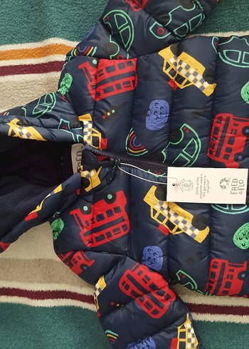 Erkek Bebek renkli astronot tulum - Görsel 3