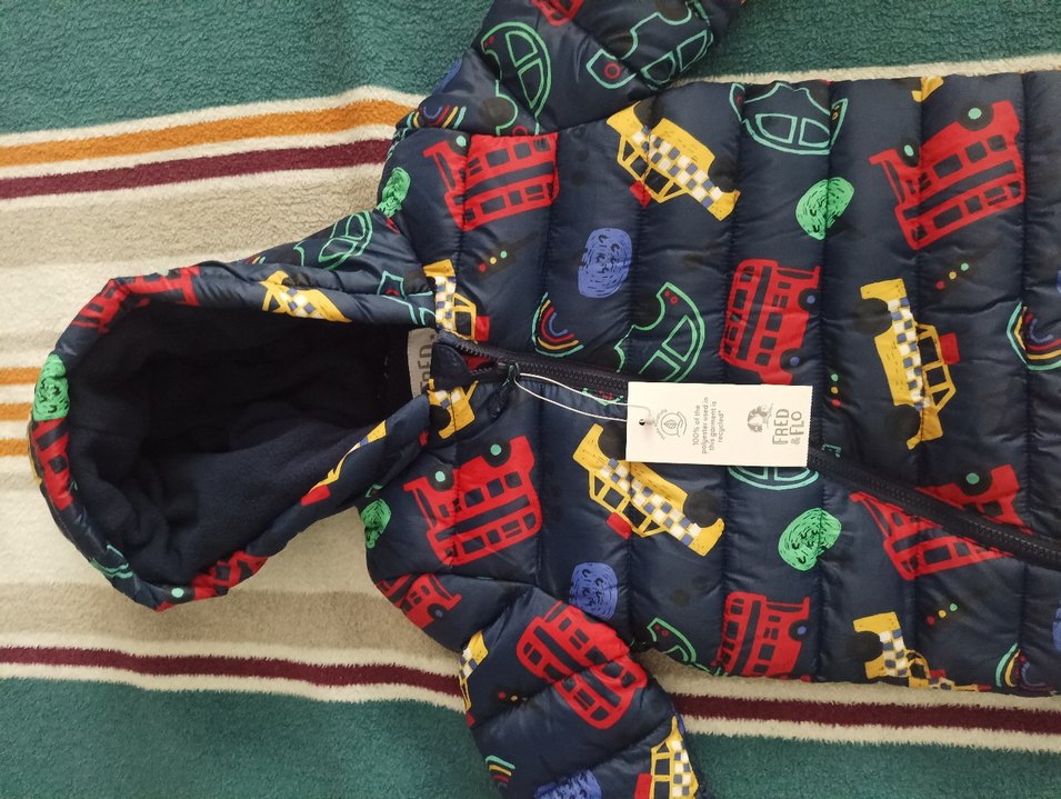 Erkek Bebek renkli astronot tulum - Görsel 3