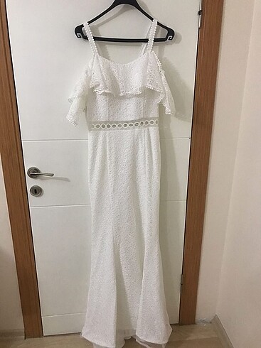 m Beden beyaz Renk Nikah elbisesi