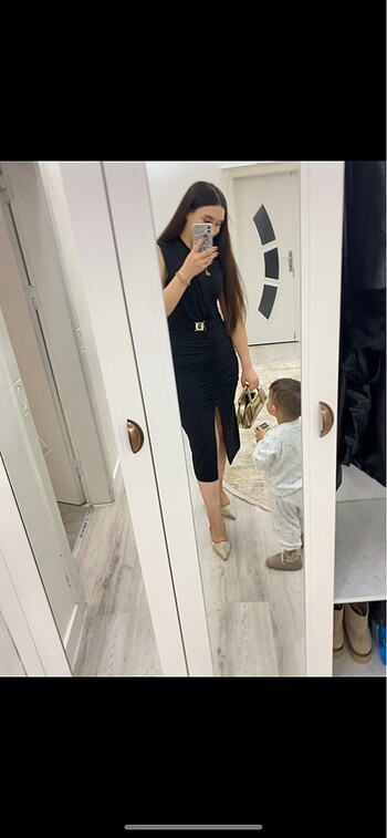 Trendyol & Milla Siyah elbise