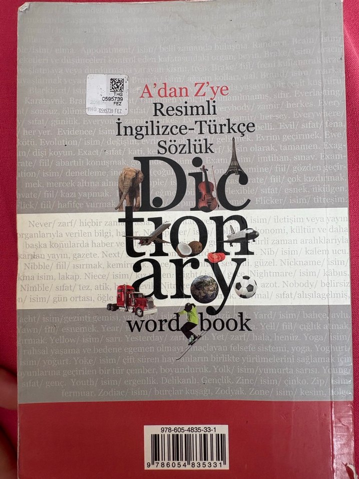 A'dan Z'ye Resimli İngilizce-Türkçe Sözlük - Görsel 3