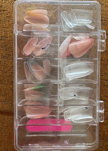 Renkli Çeşitli Takma Tırnak Seti - Görsel 7