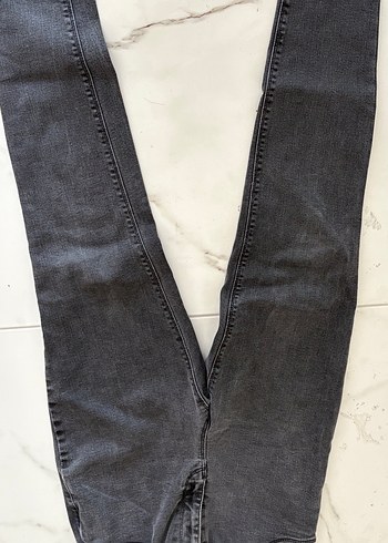 LC Waikiki Gri Denim Kadın Kot Pantolon