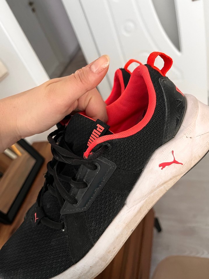 Siyah Puma Spor Ayakkabı - Görsel 3