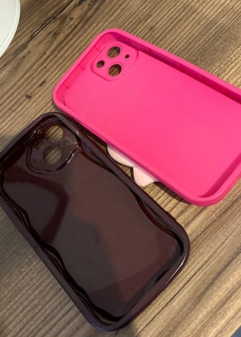 Pembe Fiyonk Detaylı Bohem Telefon Kılıfı - Görsel 2