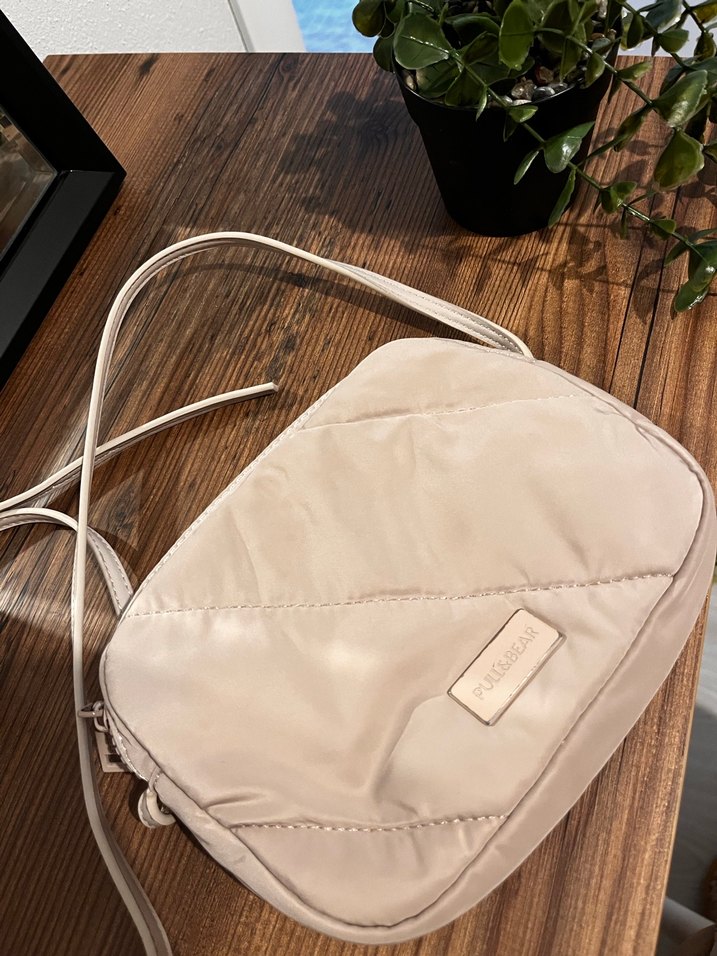 Bej Kemer Detaylı Kadın Çanta - Görsel 2