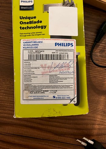 Philips OneBlade Elektrikli Tıraş Makinesi - Görsel 4