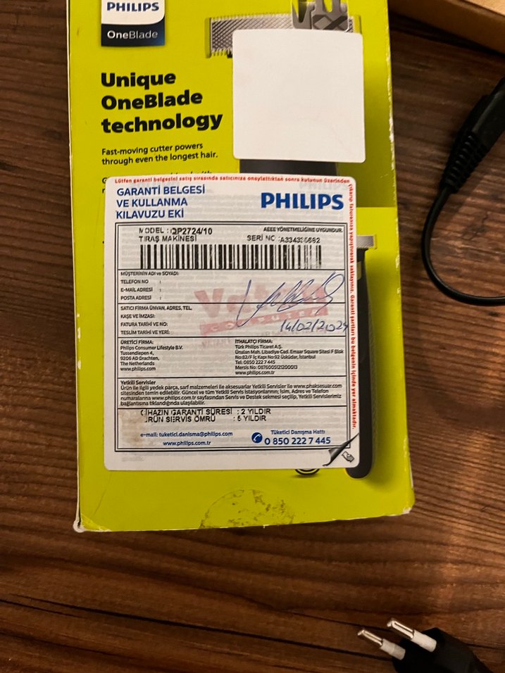 Philips OneBlade Elektrikli Tıraş Makinesi - Görsel 4