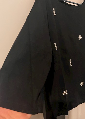 Siyah Kadın Bluz - Görsel 2
