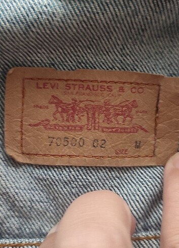 m Beden Levi's kot ceket