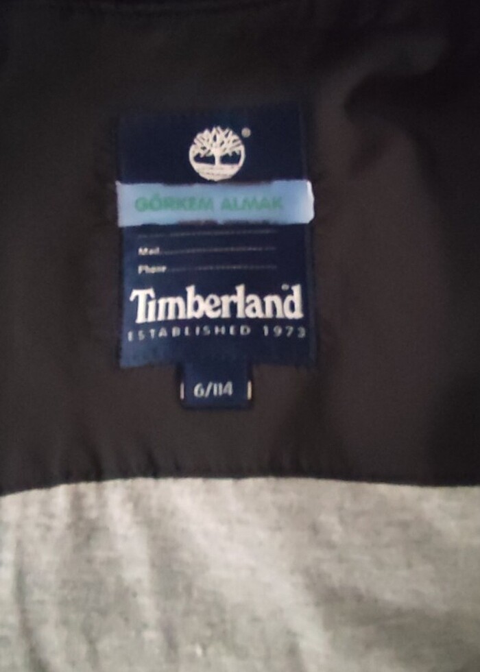 Timberland mevsimlik mont  - Görsel 5