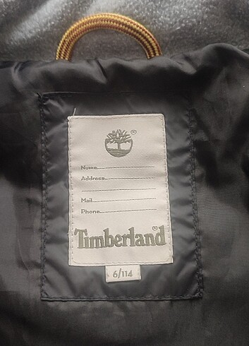 6 Yaş Beden siyah Renk Timberland yelek