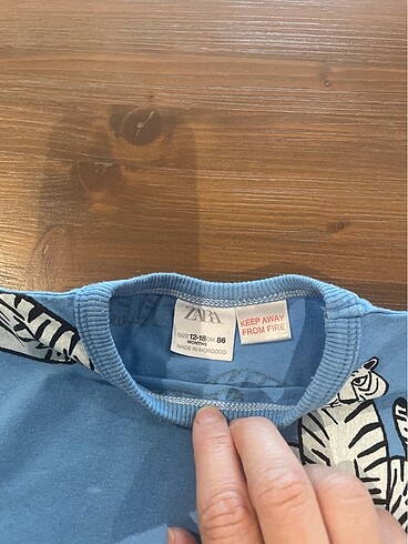 12-18 Ay Beden ZARA tshırt