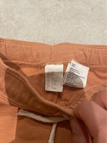 12-18 Ay Beden H&M cotton şort