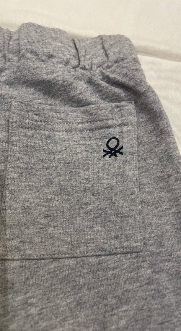 BENETTON Marka Gri Erkek Çocuk Rahat Kesim Eşofman altı. - Görsel 4