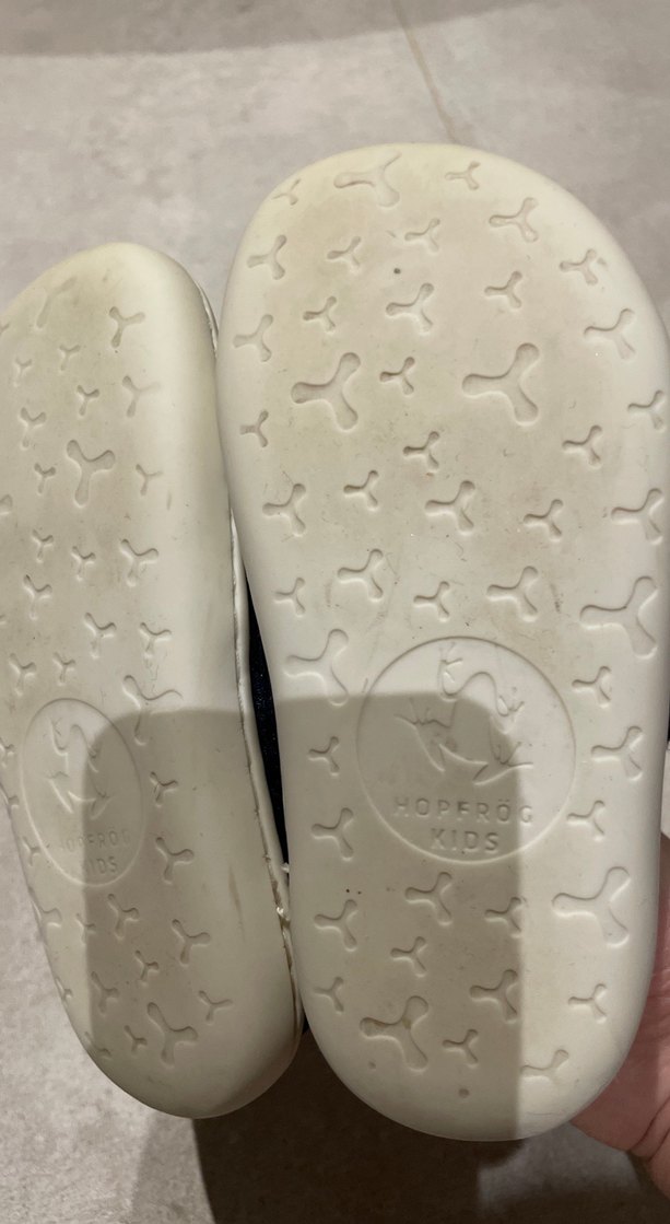 HOPFRÖG Lacivert Gri Erkek Çocuk Cırtlı Terlik - Görsel 4