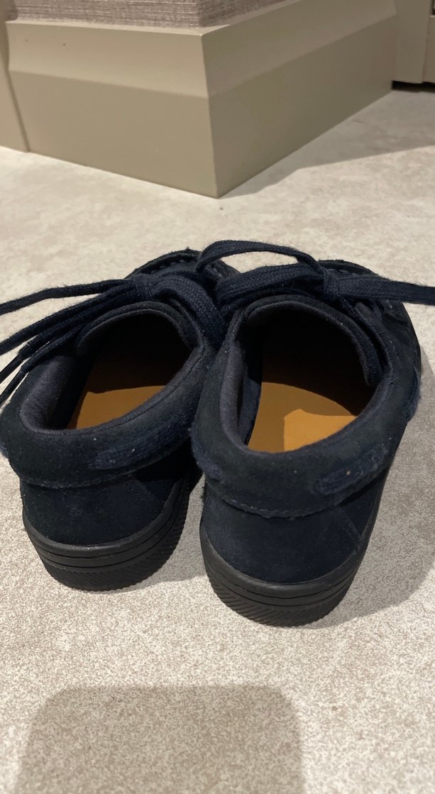 ZARA Erkek Çocuk Lacivert Süet Ayakkabı - Görsel 4