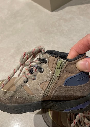 ZARA Gri Kahverengi Erkek Çocuk Botu - Görsel 5