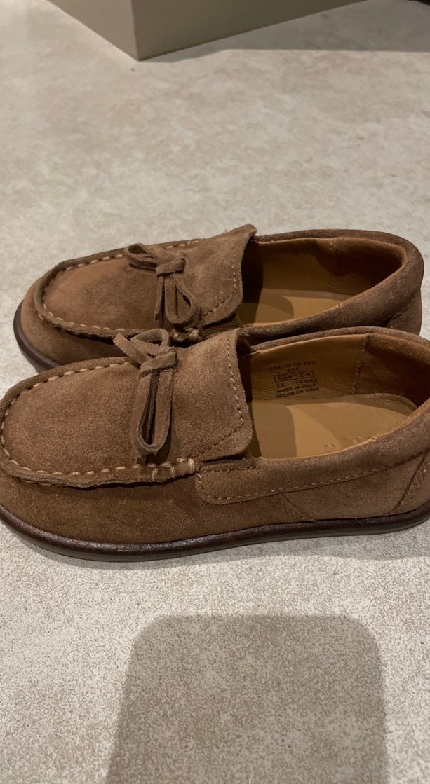 Kahverengi Süet Erkek Çocuk Ayakkabısı - Görsel 2