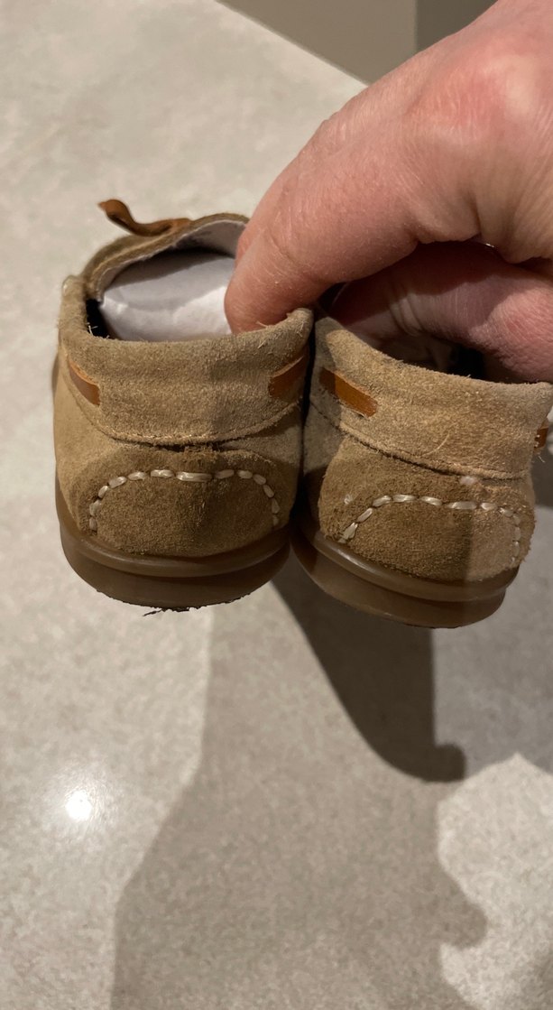 ZARA Kahverengi Süet Erkek Çocuk Özel Ayakkabı - Görsel 3