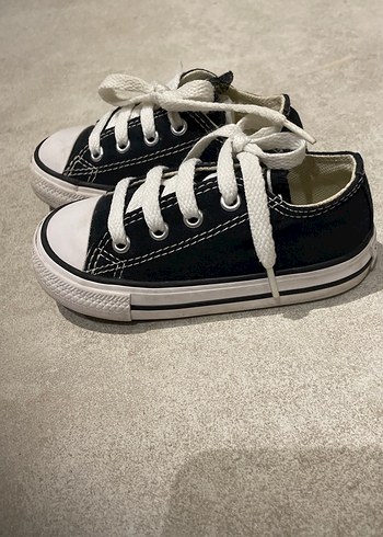 CONVERSE siyah 22 numara - Görsel 2